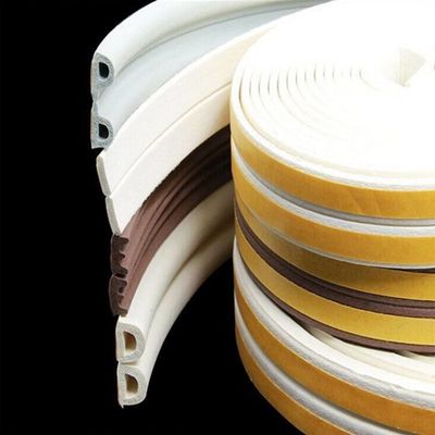 オーダーメイド D 形 自粘性ゴムシール ドア ウィンドウ アパート 防音用 天気 ストライプ