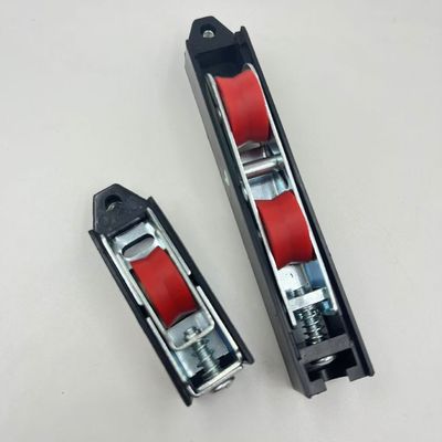 ブラック スライジング パティオ ドア ロール V グルーブ アルミニウム スライジング ウィンドウ ロール