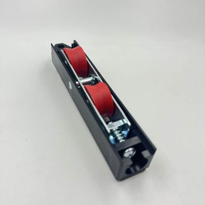 ブラック スライジング パティオ ドア ロール V グルーブ アルミニウム スライジング ウィンドウ ロール