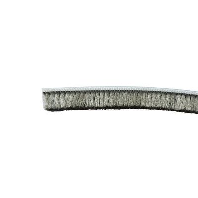 灰色 黒 長い 柔らかい 毛 毛 ブラシ シール モダン ブラインド と ドア アクセサリー