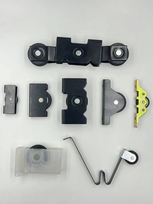メキシコ ドア ウィンドウのためのモダンデザイン アルミ合金 スライディングドアロールとポリー