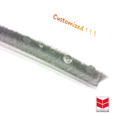 スタイルの高さ 3-25mm 幅 3-50mm 窓とドアのための防水プラスチック天気帯 ブラック/グレー/ブラウン/ホワイト/その他