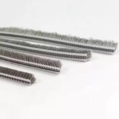 3-25mm ウールパイルストライプ 天気防護と防音用 アルミ製 ブラック/グレー/ブラウン/ホワイト/その他色の窓