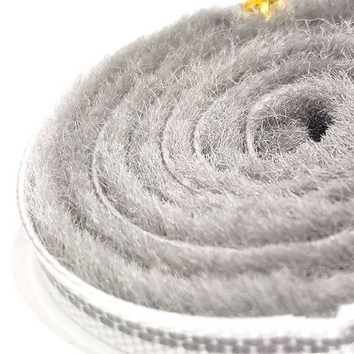 100%PP素材と黒灰色の羊毛パイル 天気保護用天気帯