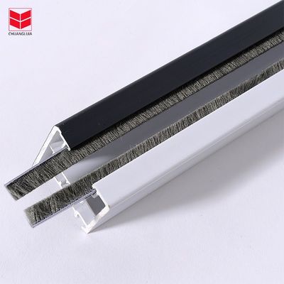 ISO9001 2008 認定 ブラウン ブラシ 封印 ドア 窓 封印 ストライプ 性能 ブラック/グレー/ブラウン/ホワイト/その他 色