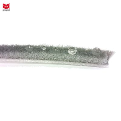 7*8 3p2l ウールパイル 天気帯 扉と窓のシールのためのプラスチックフィン 黒/灰色/茶色/白色/その他 耐久性100%PP