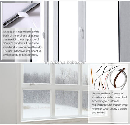 シリコン以外のタイプ 扉と窓の隔熱を向上させる スタイルの天気帯 ブラック/グレー/ブラウン/ホワイト/その他